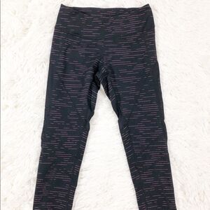 Zella Live In Pink Black Leggings Size XS